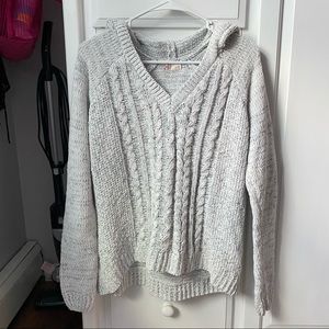 Loose Fit Knit Sweater Size Medium